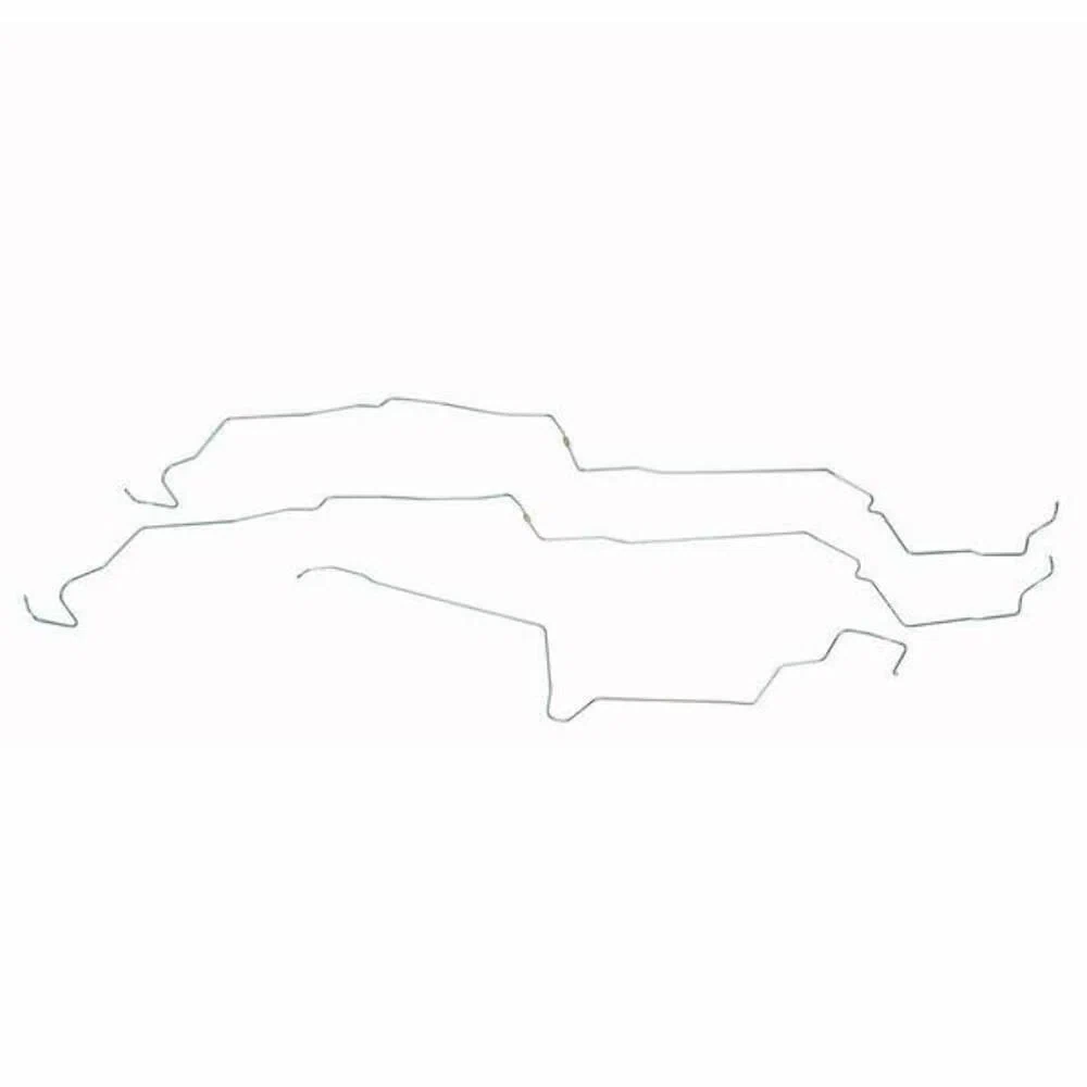 1986 Ford Mustang Fuel Lines V8 w_ Subframe Connectors Stainless ZGL8602SS